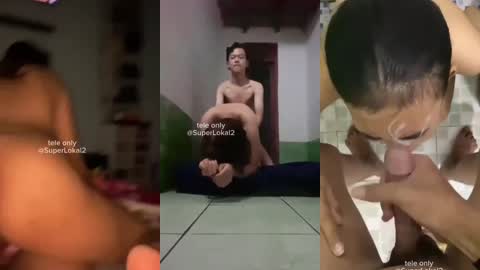 Skandal Lingerie Merah ! Gak sengaja Crot Di Muka ! (Part 2)